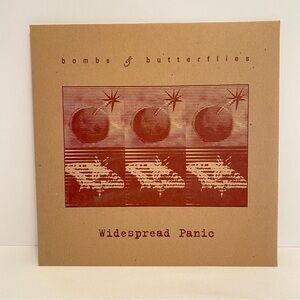 Widespread Panic RARE Bombs & Butterflies Vinyl LP #1395 Limited Edition UNUSED